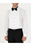 White Slim Fit Tuxedo Shirt 50277127-Vr013 - 6