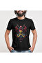 Deadpool and Wolverine Tiered Graphic Mens T-Shirt - 5
