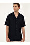 Lacivert Regular Fit Örme Gömlek 50286124-VR033 - 3