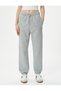 Jogger Sweatpants Lace Up Normal Waist - 3