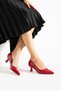 Women's Patent Leather High-Heeled Shoes - 2