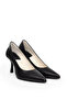 Black Heeled Leather Shoes 50287350-Vr046