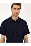 Navy Blue Slim Fit Knitted Shirt 50286123-Vr033 - 2