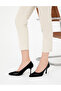 Black Heeled Leather Shoes 50287350-Vr046 - 6