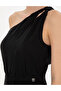 Black One Shoulder Woven Jumpsuit 50285427-Vr046 - 6