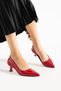 Women's Patent Leather High-Heeled Shoes