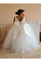 Special Design Extra Tulle White Wedding Dress Model Dress - 3
