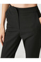 Cigarette Trousers Slim Leg Pocket High Waist - 5