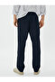 Classic Trousers Fabric Slim Fit Pocket Buttoned - 4