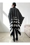 Women's Double-Sided Usable Knitted Shawl Poncho - 4