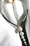 Pearl Necklace Choker Necklace Gold - 4