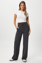 Women's Decorative Rubber Waist Anthracite Sweatpants - 3