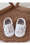 Royal Model White Color Genuine Leather Baby Loafers Baby Shoes