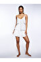 Strap Flounce Beach Dress - 2
