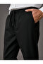 Fabric Trousers Slim Fit Lace Waist Pocket Detailed Ankle Length - 5