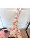Floral Print Thin Imported White Pantyhose