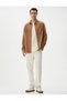 Sports Shirt Long Sleeve Classic Collar Pocket Detail Snap Button