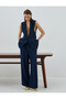 Blazer Vest Single Button Pocket Detailed - 2
