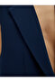 Blazer Vest Single Button Pocket Detailed - 6