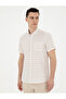 Beige Regular Fit Short Sleeve Shirt 50289412-Vr011 - 3