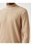 High Collar Basic Sweater - 5