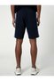 Lace Waist Shorts, Zipper Pockets, Ribbon Detail, Slim Cut - 4