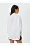 Oversize Shirt with Pocket Detail, Buttoned, Long Sleeve, Cotton - 4