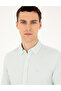 Green Slim Fit Long Sleeve Shirt 50291042-Vr016 - 2