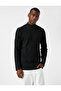 High Collar Basic Sweater - 3