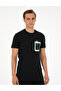 Black Slim Fit 100% Cotton Crew Neck T-Shirt 50292117-Vr046 - 3