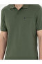 Khaki Regular Fit 100% Cotton Pocket Polo Collar Basic T-Shirt 50291576-Vr027 - 6