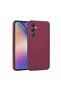غلاف هاتف Galaxy A55 - غطاء سيليكون ناعم غير لامع - برقوقي