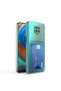 Xiaomi Redmi Note 9S - Case Transparent Setra Clear Silicone Cover with Card Holder - Transparent