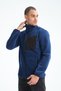 Full Zippered 5 Pocket Men's Fleece Outdoor Jacket - 6