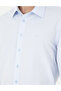 Light Blue Regular Fit Dobby Long Sleeve Shirt 50294729-Vr003 - 7