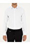 White Slim Fit Dobby Long Sleeve Shirt 50298055-Vr013 - 6