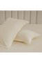 2- Piece Microfiber Pillowcase Set - 50x75 cm with Envelope Closure