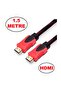 1.5 متر 4K كامل Hdmi Wicker مضفر كابل ذهبي