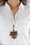 Handmade Ethnic Authentic Hippie Bohemian Long Necklace - 3