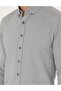 Khaki Oxford Slim Fit Long Sleeve Shirt 50297998-Vr027 - 7