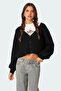 Black Buttoned Knitwear Sweater Cardigan MG1990 - 3