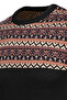 Men's Coarse Knit Crew Neck Knitwear Navy Blue Sweater Patterned Regular Fit - 5022 - 5