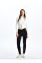 Women's Black Elastic Waist Leggings