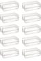 Byv 10-Piece Women's Shoe Box Transparent Shoe Rack Shoe Storage Box