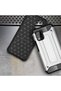 متوافق مع هاتف Mi 10 Lite - حافظة مزدوجة الطبقات واقية من الصدمات على شكل دبابة عسكرية - أزرق - 2
