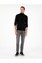 Black Slim Fit Turtleneck Basic Knitwear Sweater 50276531-Vr046 - 4