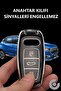 Audi Compatible A3, A4, A6, A7, A8, B9, C8, 4K, D5, S7, S8, Q7, Q8, E-Tron Silver Edge Tpu Key Case Cover (Black) - 6