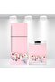 Refrigerator and Dishwasher Door Self-Adhesive Sticker Foil Covering Flower