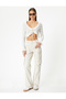 Cargo Jeans Straight Wide Leg Standard Waist - Eve Straight Jeans - 2