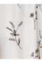 Wide Leg Trousers with Regular Waist and Pocket Detail, Floral - 7